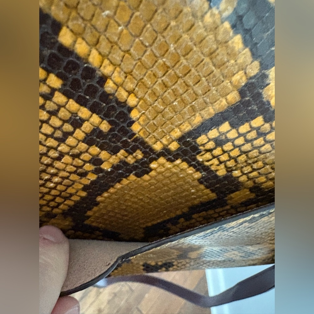 Kate Spade Romy Medium Satchel in Python-Embossed Leather | Fall 2019 Runway Bag - Picture 9 of 16